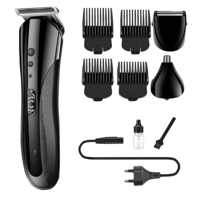 Multifunctional Hair Trimmer Rechargeable Electric Nose Hair Clipper Professional Electric Razor Beard Shaver