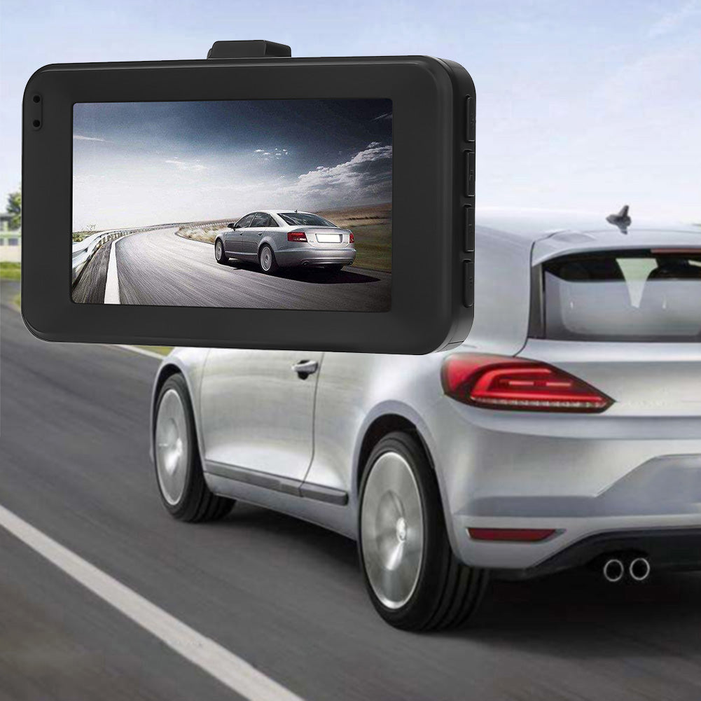 Dash Cam 1080P Car DVR Dashboard Camera Full HD 3inch LCD Screen WDR Recorder