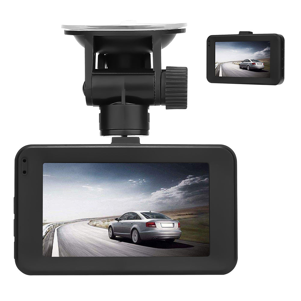 Dash Cam 1080P Car DVR Dashboard Camera Full HD 3inch LCD Screen WDR Recorder