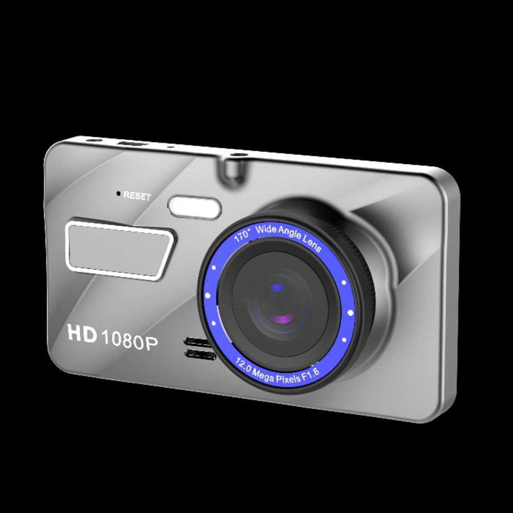 4 Inch HD Car DVR Camera Dual Lens Video Recorder Dash Cam with Night Version