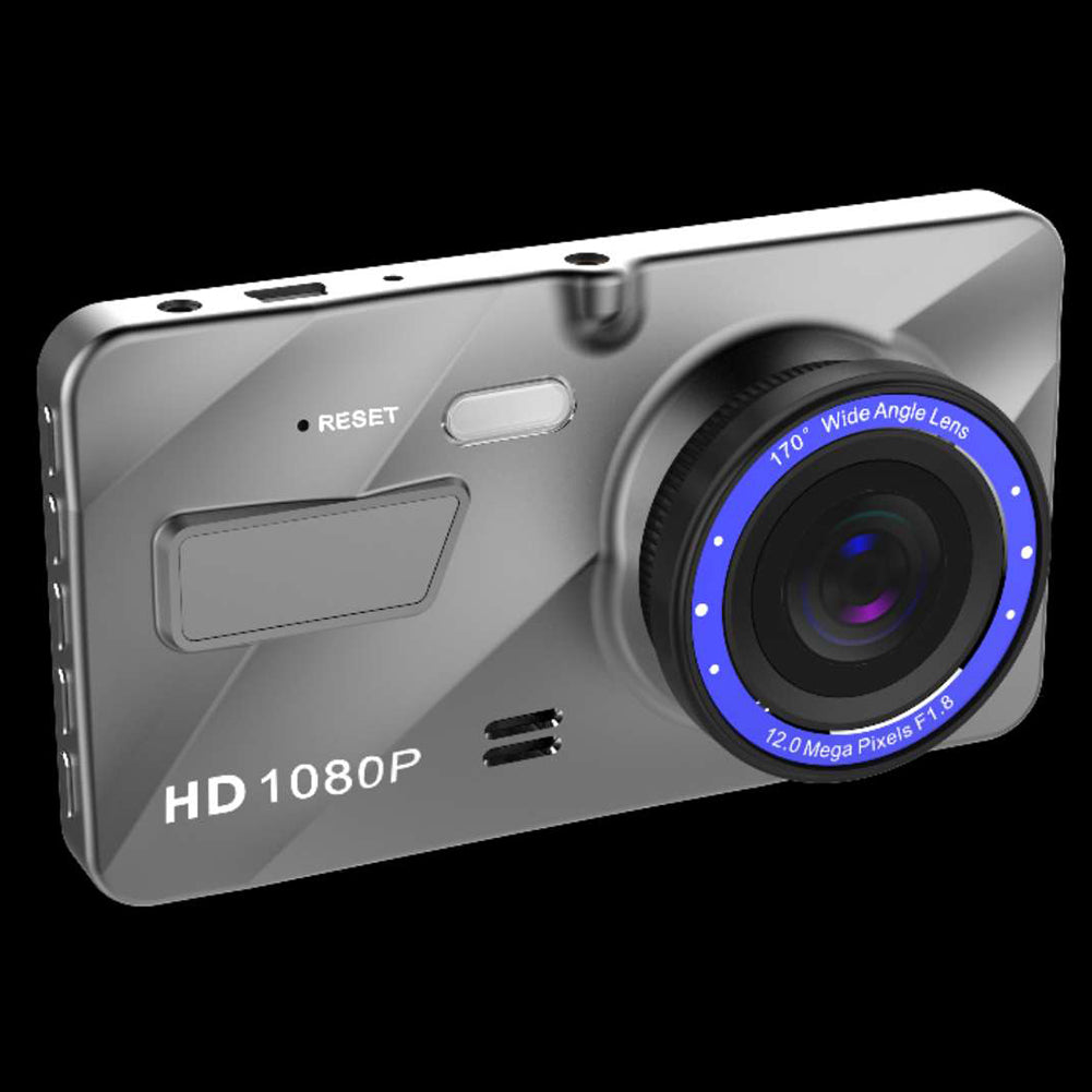 4 Inch HD Car DVR Camera Dual Lens Video Recorder Dash Cam with Night Version