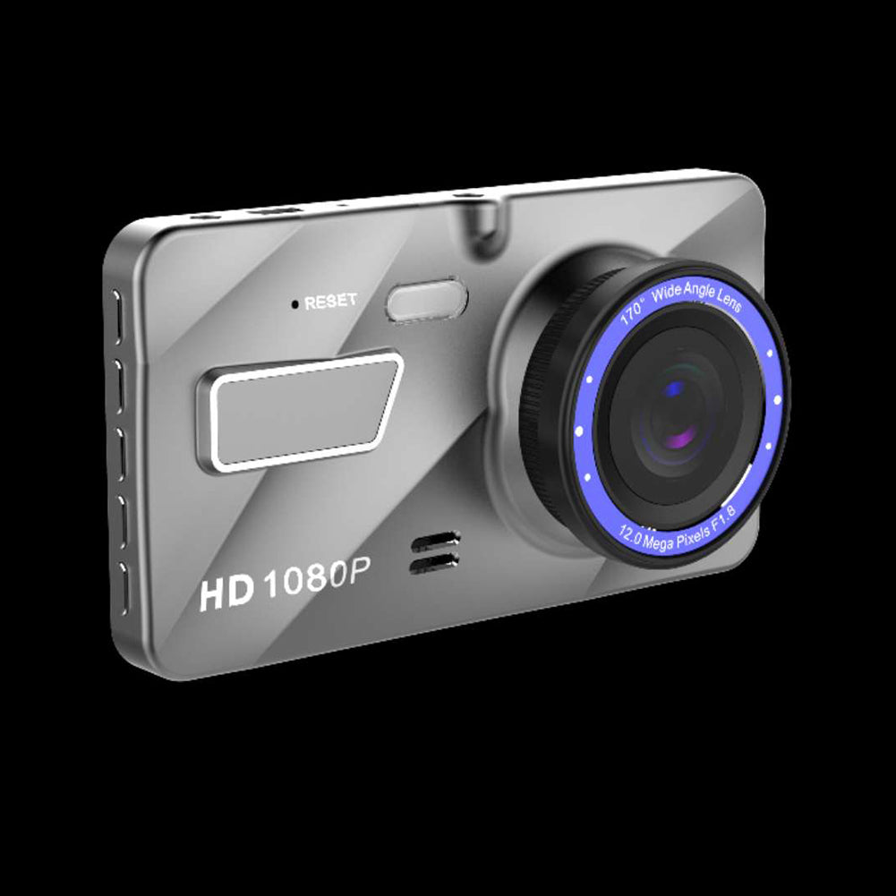 4 Inch HD Car DVR Camera Dual Lens Video Recorder Dash Cam with Night Version