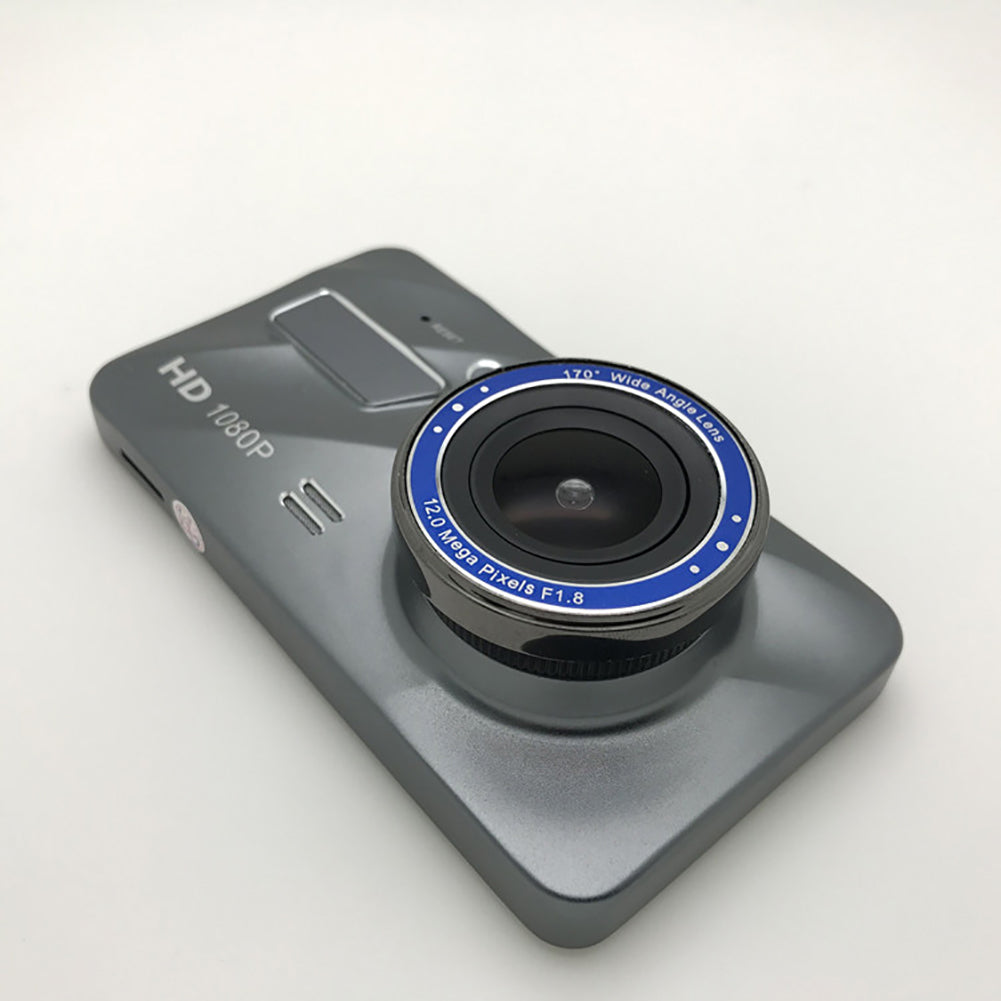 4 Inch HD Car DVR Camera Dual Lens Video Recorder Dash Cam with Night Version