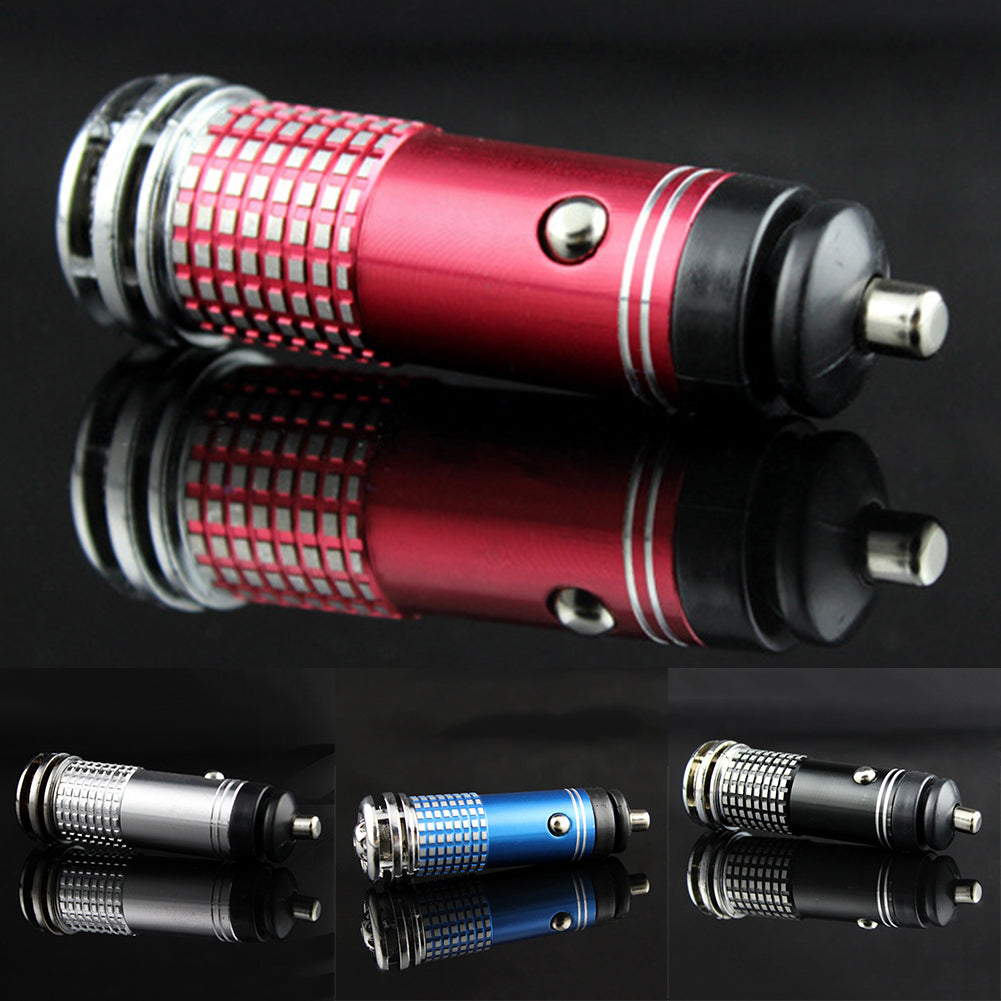 Vehicle Interior Air Purifier Mini Auto Car Fresh Air Anion Ozone Oxygen Bar