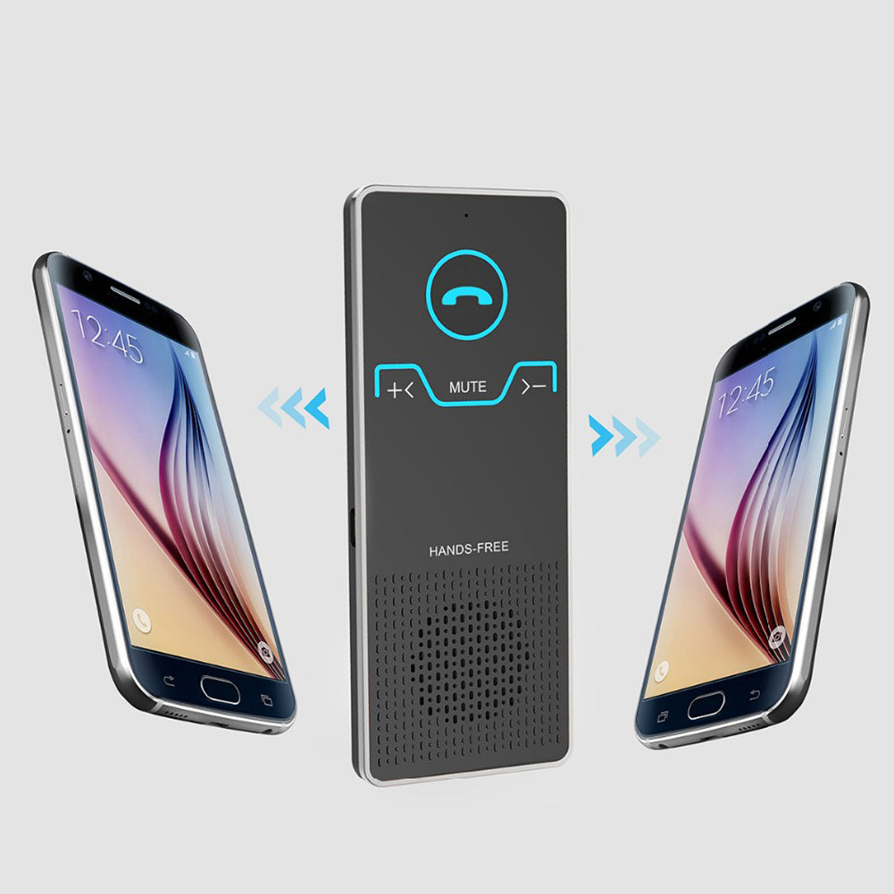 Sun Visor Stereo Speakerphone Wireless Bluetooth Hands-free Car Kit Speaker