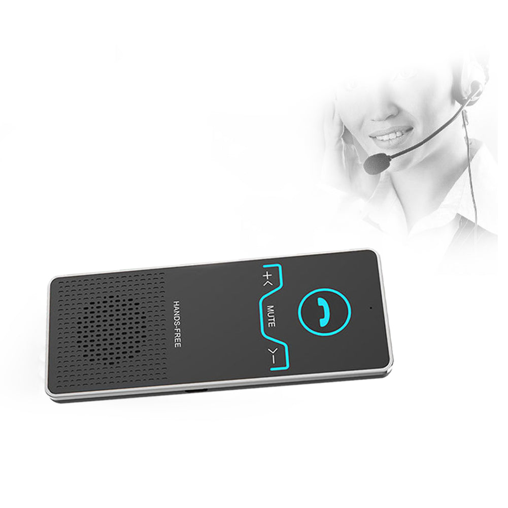 Sun Visor Stereo Speakerphone Wireless Bluetooth Hands-free Car Kit Speaker