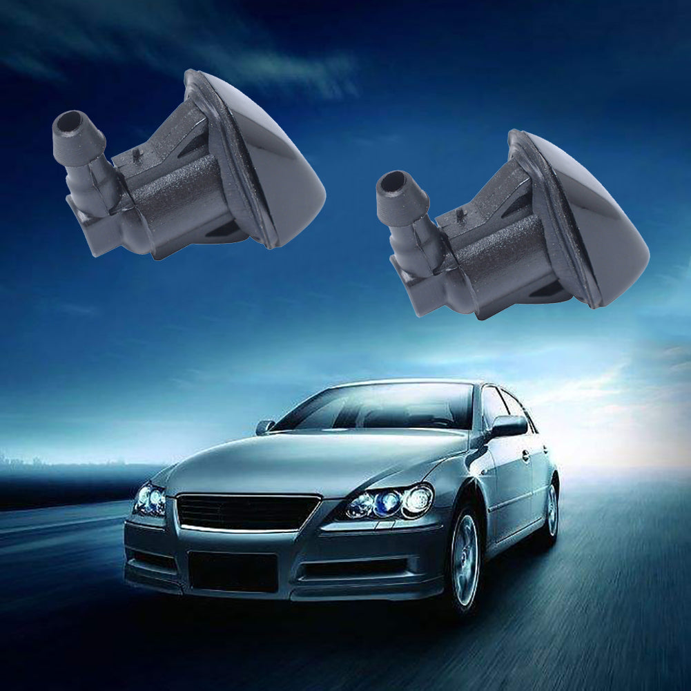 2Pcs Car Windscreen Washer Wiper Jets Spray Nozzle for Toyota Sienna 85381-AE020