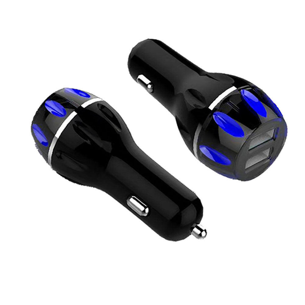 Dual USB Port Charging Smart Car Charger Adapter for iPhone Samsung Android
