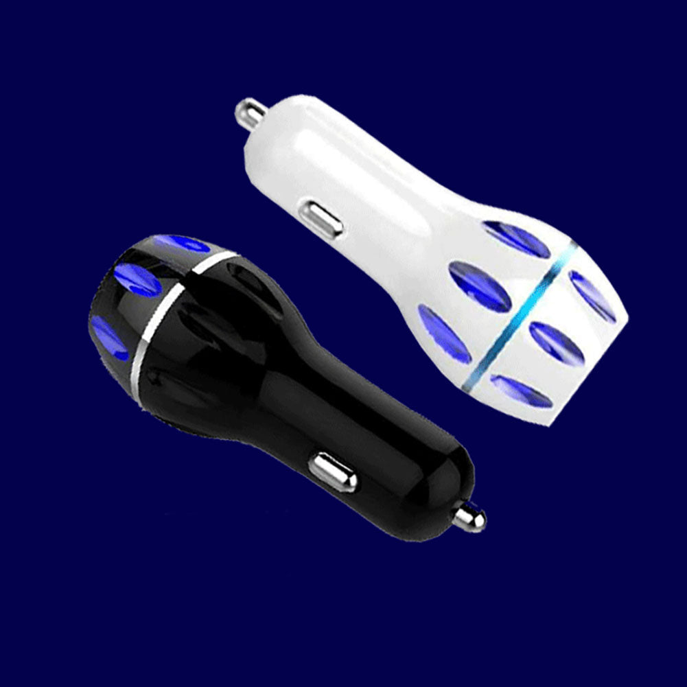 Dual USB Port Charging Smart Car Charger Adapter for iPhone Samsung Android