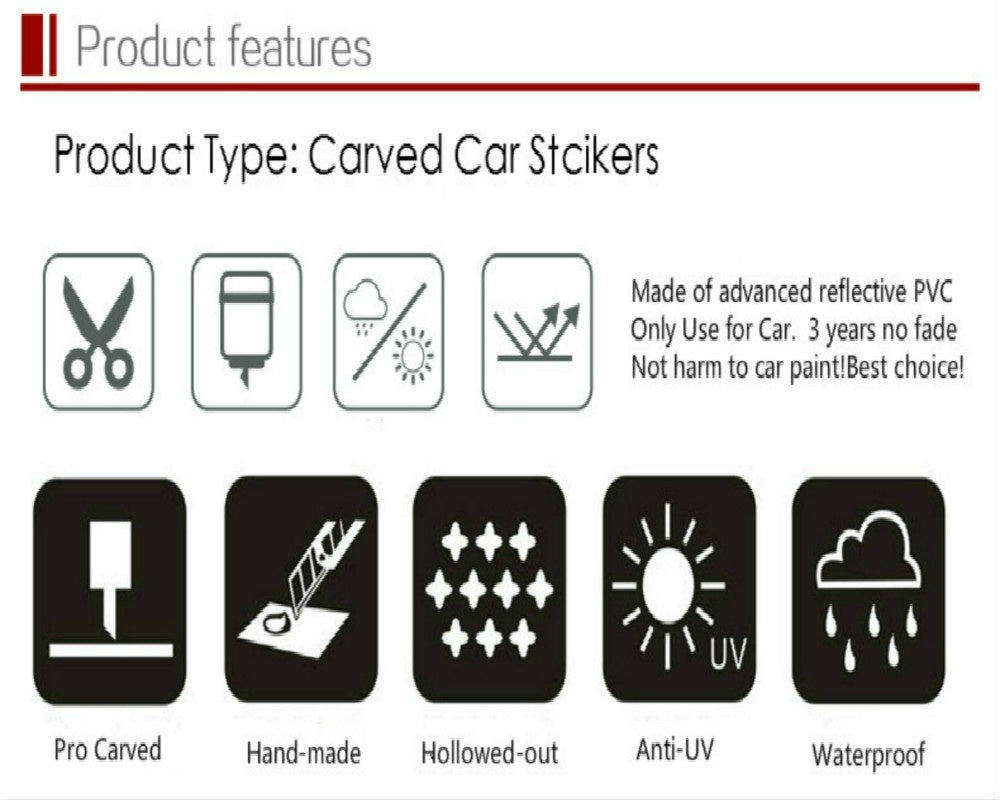 Flying Swallow Spring Vinyl Car Sticker Fashion Car Styling Reflective Decal Removable