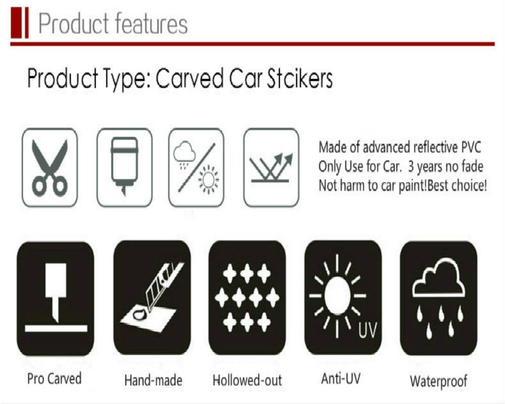 Reflective I Love Elvis Presley The King Car Sticker I Love Series Vinyl Car Decal Removable