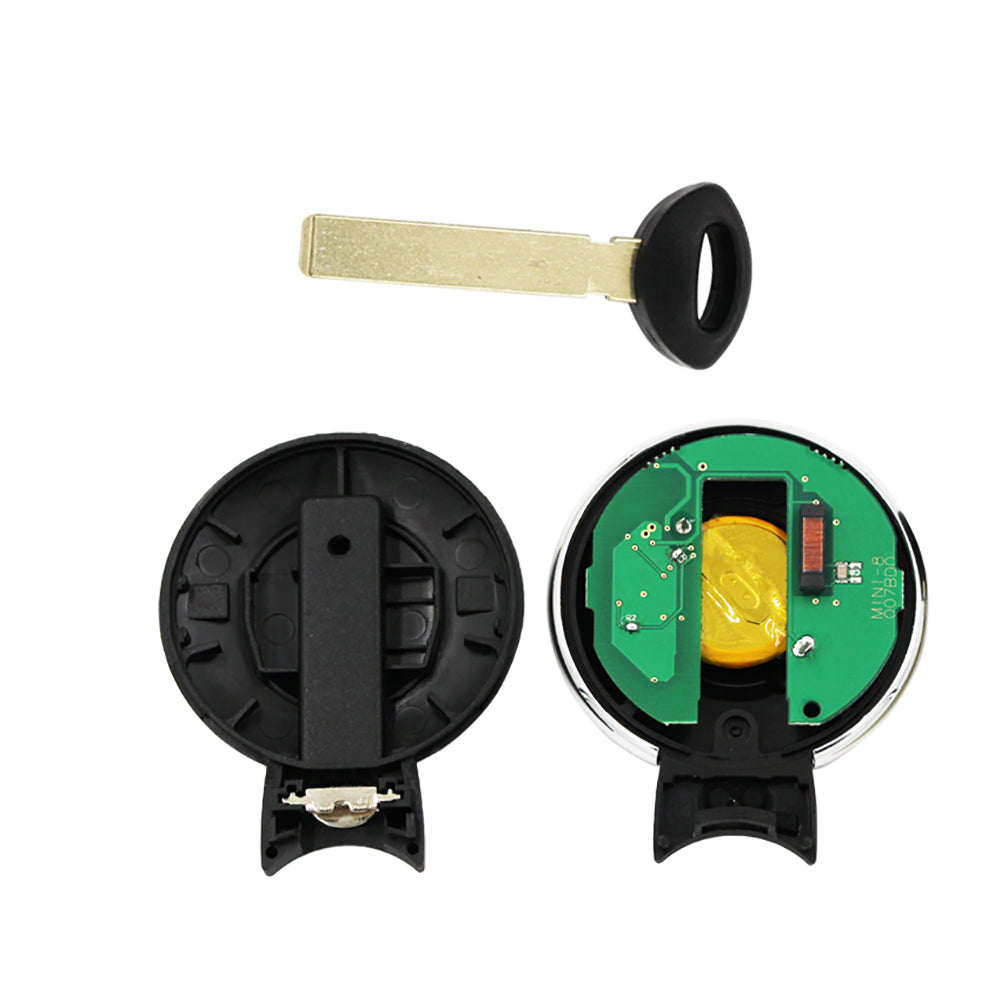 3 Buttons 868MHz Uncut Car Smart Key Fob with ID46 Chip for BMW Mini Cooper