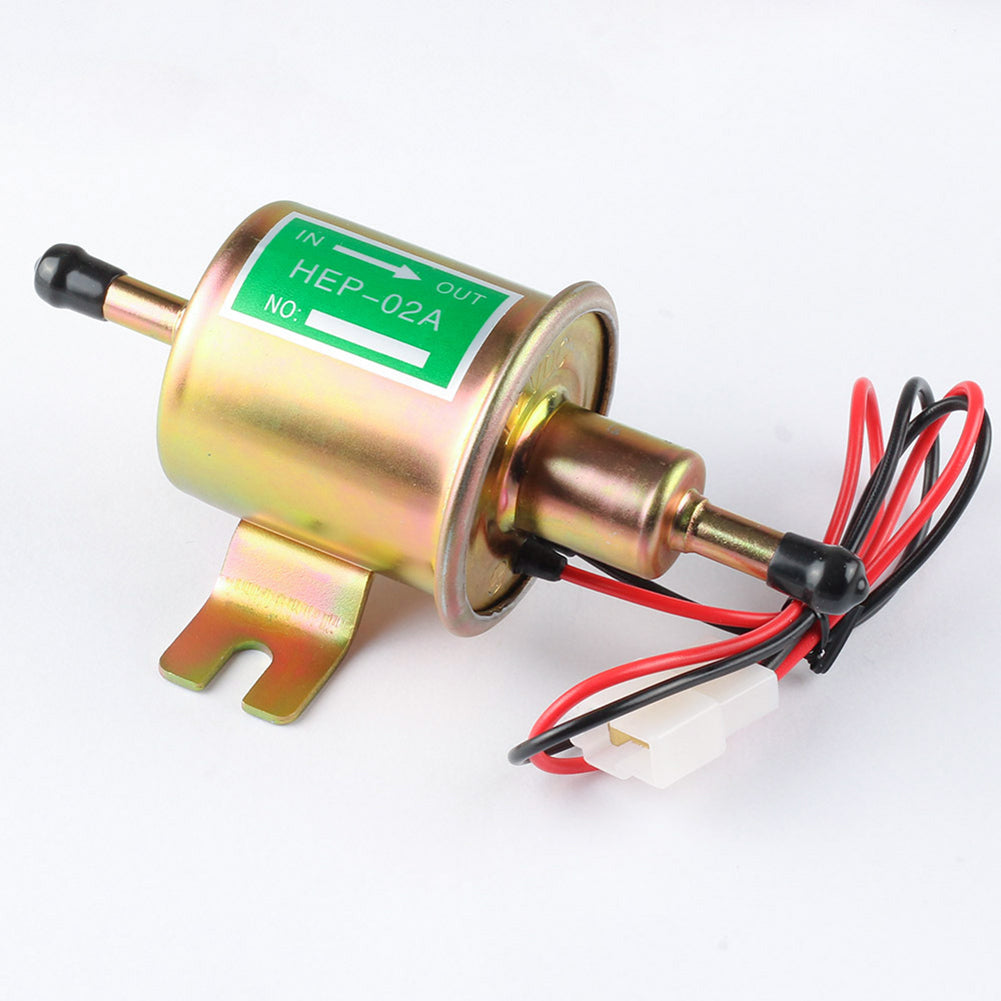 12/24V Low Pressure Gas Diesel Inline Electric Fuel Pump for Car Truck Boat