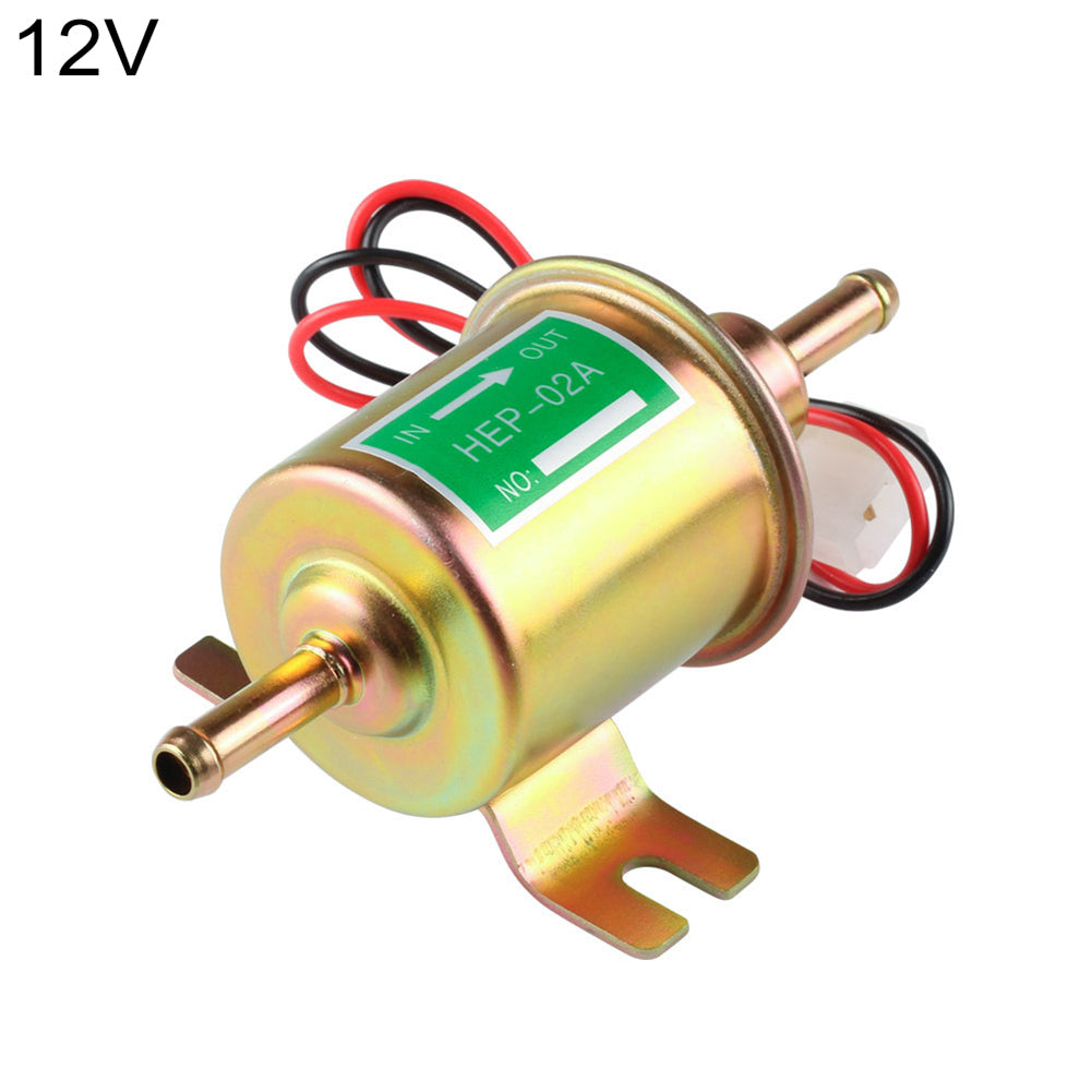 12/24V Low Pressure Gas Diesel Inline Electric Fuel Pump for Car Truck Boat