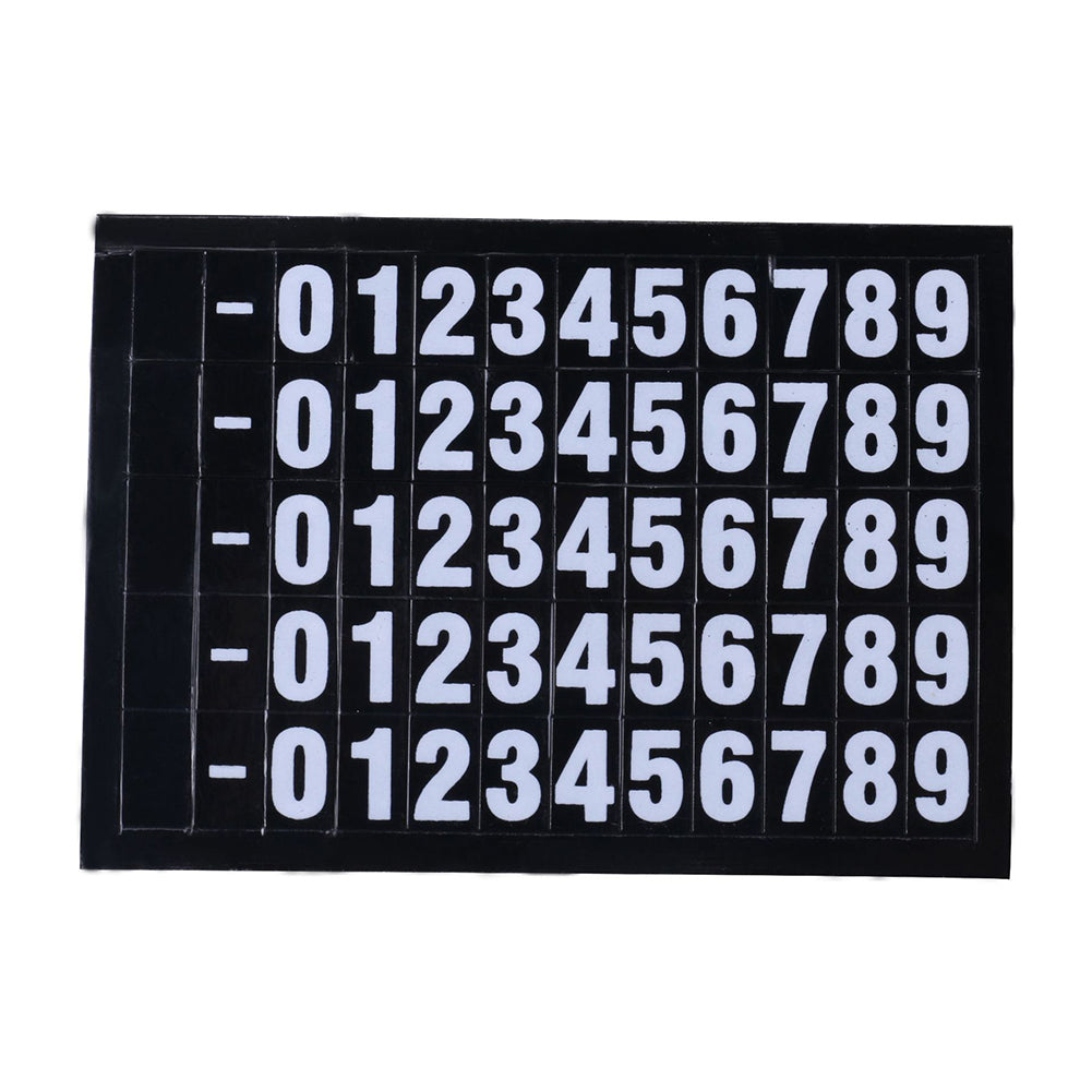Car Parking Card Temporary Stop Sign Phone Number Magnetic Hidden Rotate Plate
