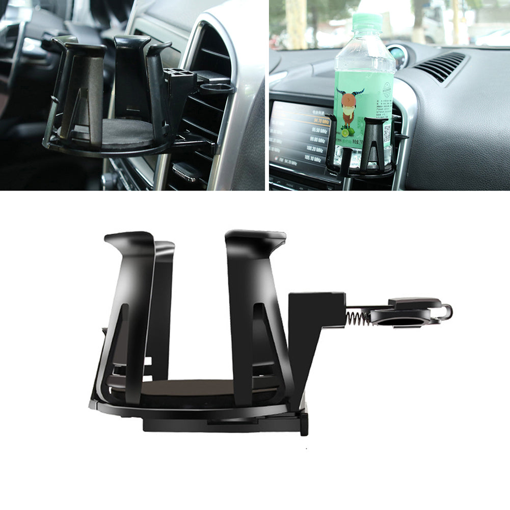 Universal Car Air Vent Outlet Mount Bottle Drink Cup Holder Stand Accessory