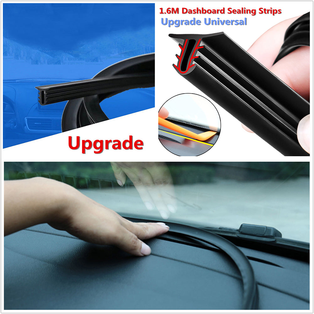 Car Dashboard Rubber Seal Sealing Strip For Toyota Honda Ford BMW Audi Hyundai