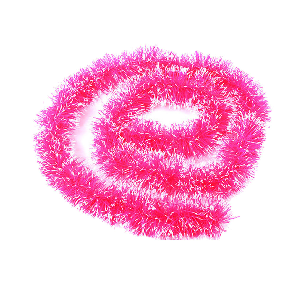 Christmas Plastic Garland Wreath Xmas Tree Hanging Ornament Wedding Party Decor