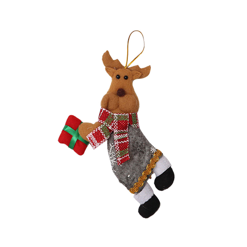 Lovely Santa Bear Elk Snowman Pendant Christmas Tree Hanging Ornament Decor Gift