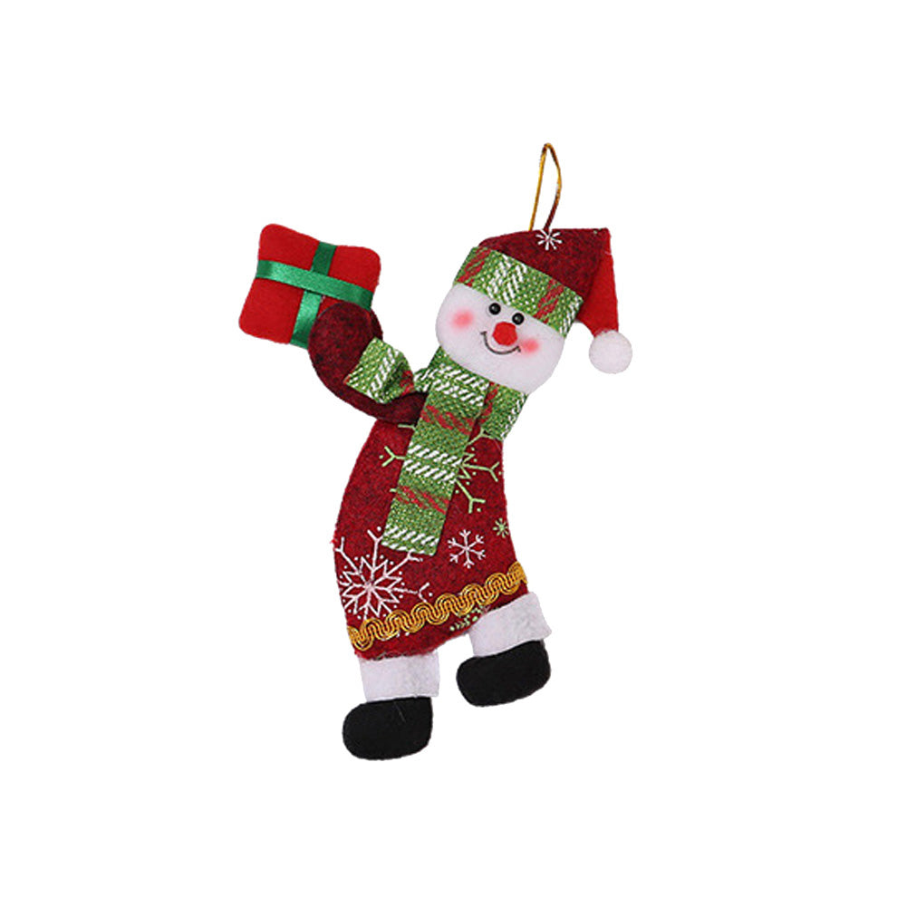 Lovely Santa Bear Elk Snowman Pendant Christmas Tree Hanging Ornament Decor Gift