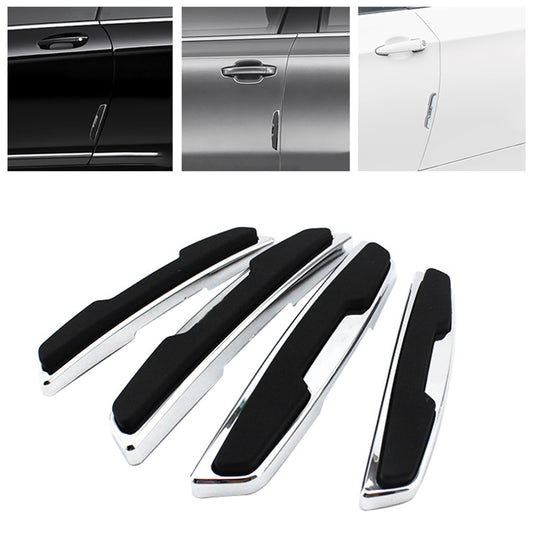 4Pcs Car Door Scratch Guard Edge Corner Bumper Buffer Protection Strip Sticker