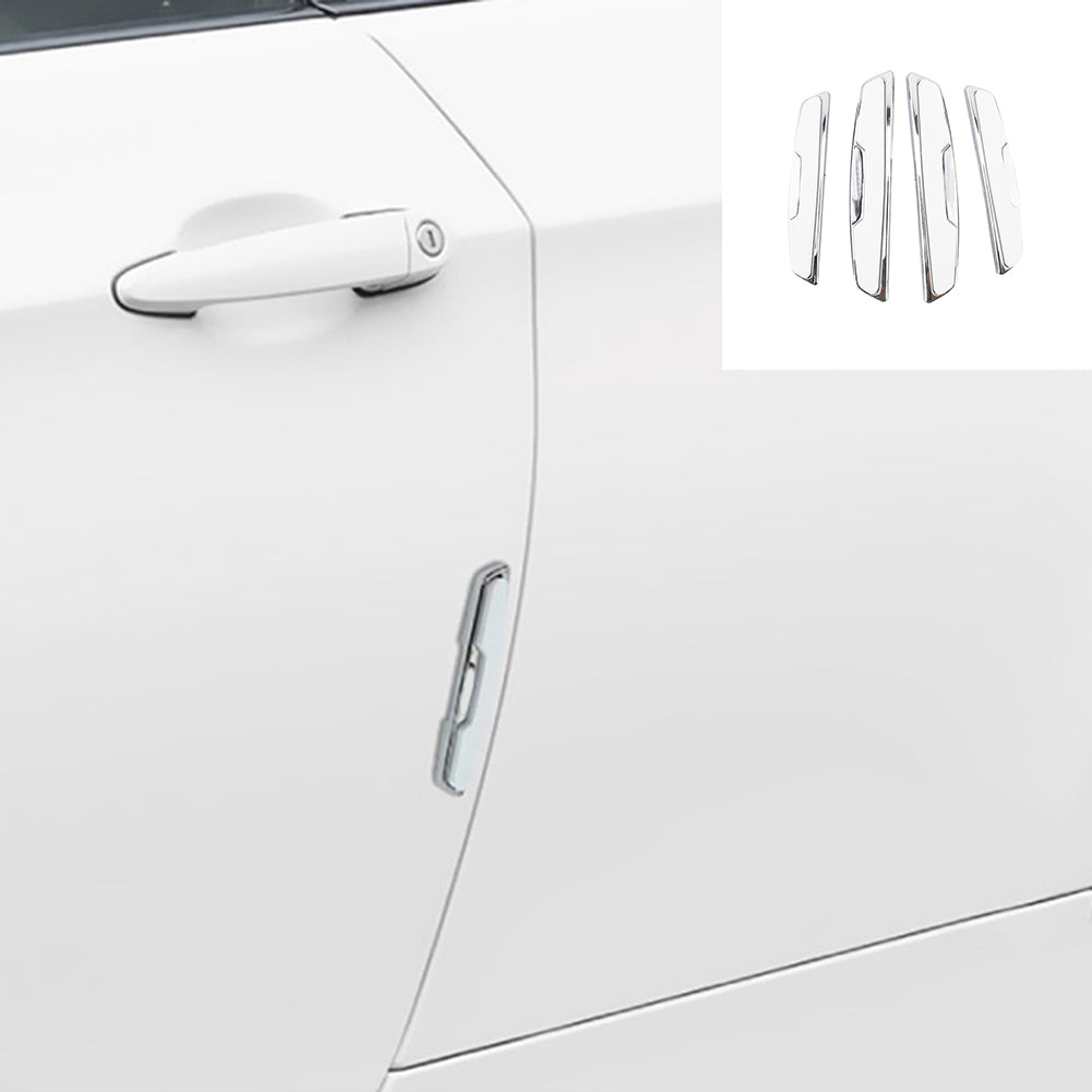4Pcs Car Door Scratch Guard Edge Corner Bumper Buffer Protection Strip Sticker