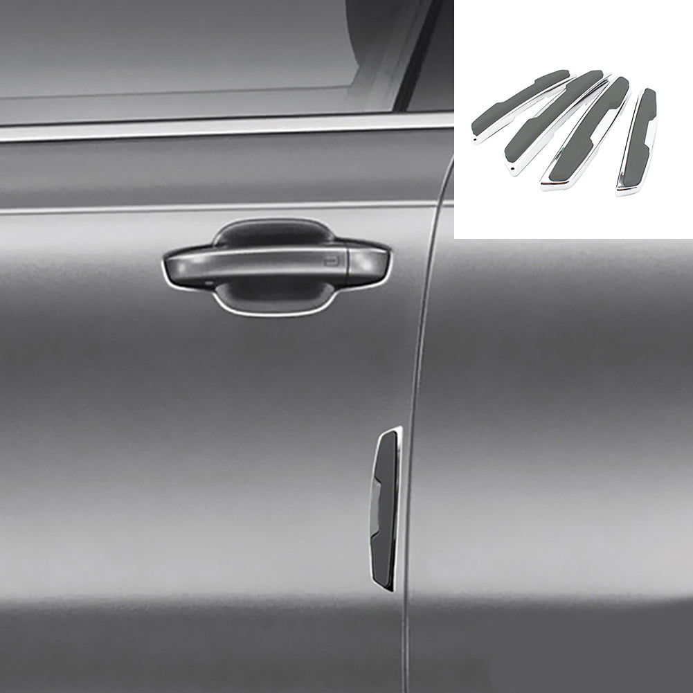 4Pcs Car Door Scratch Guard Edge Corner Bumper Buffer Protection Strip Sticker
