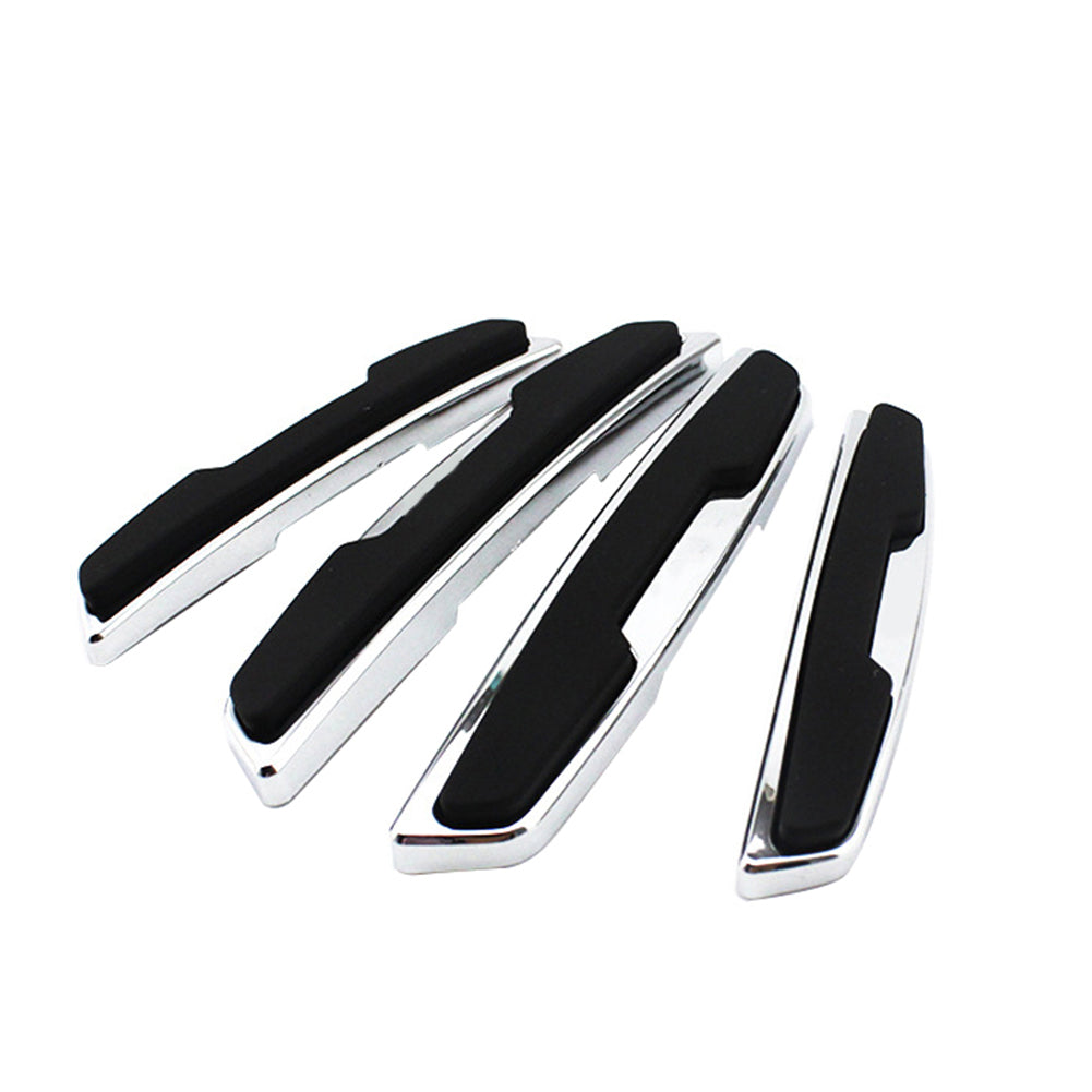 4Pcs Car Door Scratch Guard Edge Corner Bumper Buffer Protection Strip Sticker
