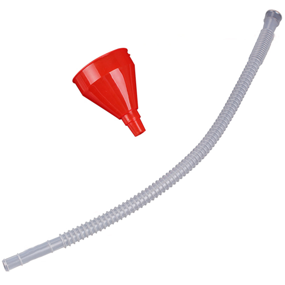 Universal Car Motorcycle Truck Vehicle Plastic Oil Filling Funnel with Soft Pipe
