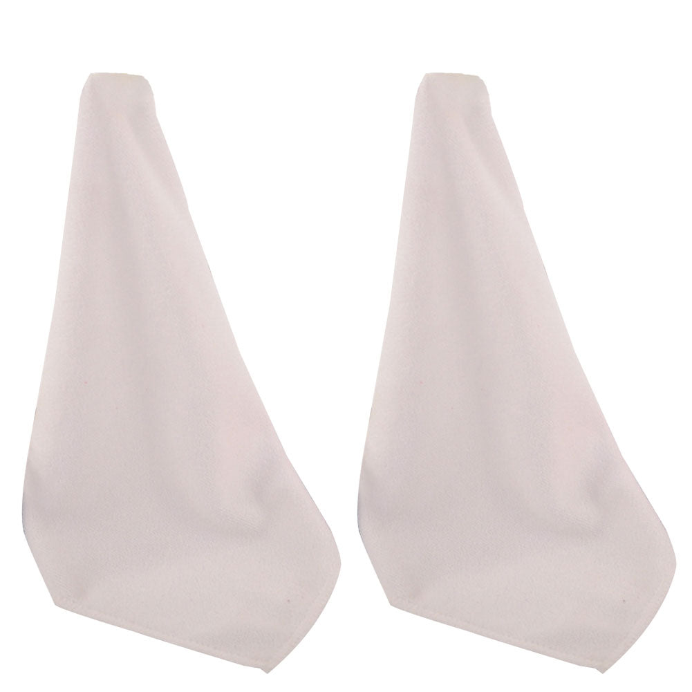 2Pcs 25x25cm Microfiber Cleaning Cloth Towel Home Car No-Scratch Washing Cloth