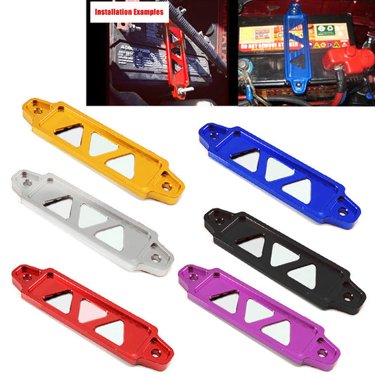 Billet Aluminum Battery Tie Down Bar for Honda Civic CRX 1988-2000 2006-2013