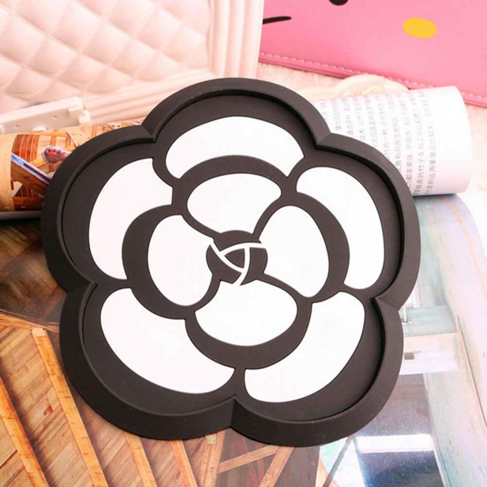 Car Auto Camellia Shape Dashboard Anti-slip Mat Pad Holder for GPS Phone MP3 MP4