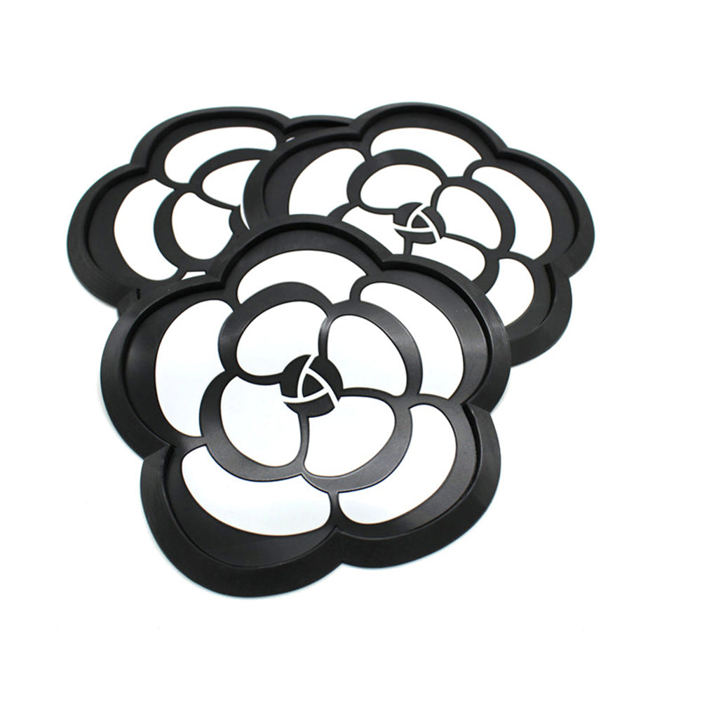 Car Auto Camellia Shape Dashboard Anti-slip Mat Pad Holder for GPS Phone MP3 MP4