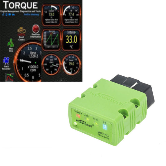 Bluetooth OBDII Auto Car Engine Diagnostic Scanner Tool Code Reader Appliance