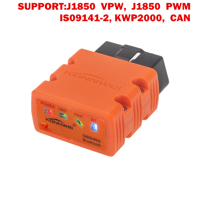 Bluetooth OBDII Auto Car Engine Diagnostic Scanner Tool Code Reader Appliance