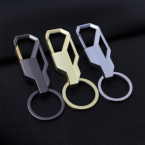 Men's Fashion Concise Zinc Alloy Keychain Key Chain Creative Car Key Ring Keyring