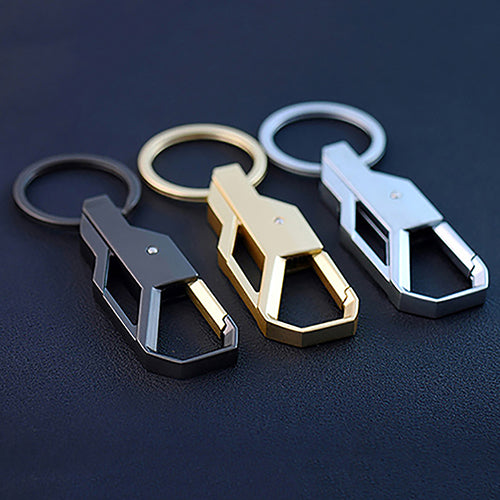 Men's Fashion Concise Zinc Alloy Keychain Key Chain Creative Car Key Ring Keyring
