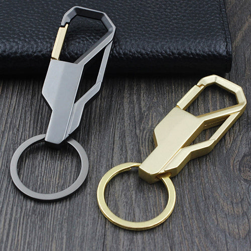 Men's Fashion Concise Zinc Alloy Keychain Key Chain Creative Car Key Ring Keyring