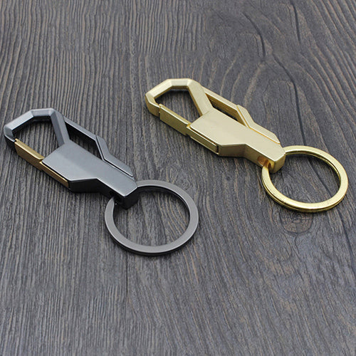 Men's Fashion Concise Zinc Alloy Keychain Key Chain Creative Car Key Ring Keyring