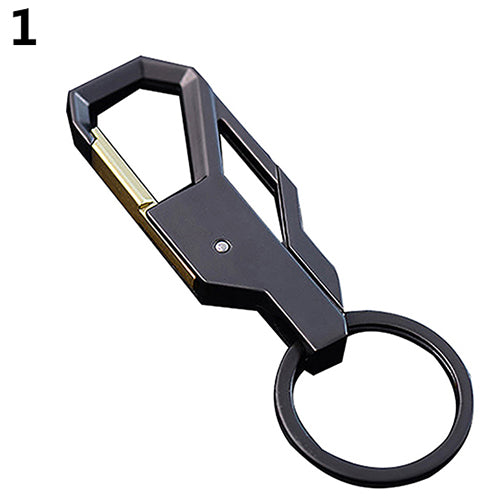 Men's Fashion Concise Zinc Alloy Keychain Key Chain Creative Car Key Ring Keyring