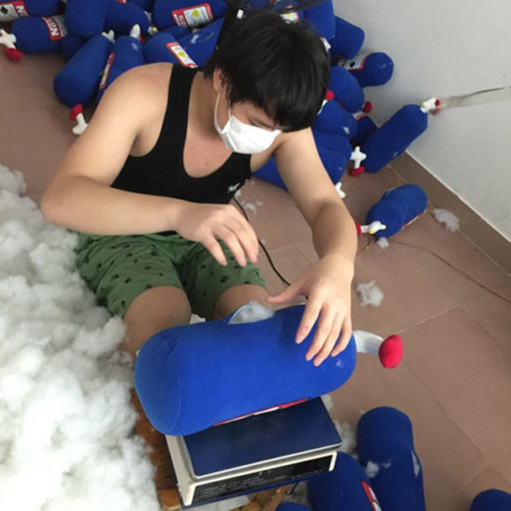 NOS Nitrous Oxide Bottle Tank Creative Plush Throw Pillow Cushion for Car Travel