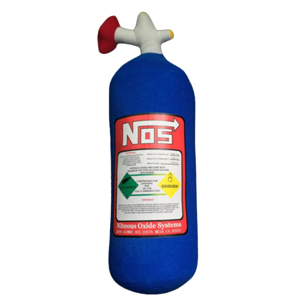 NOS Nitrous Oxide Bottle Tank Creative Plush Throw Pillow Cushion for Car Travel