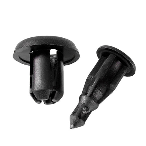 50 Pcs Plastic Rivet Fastener Clips Fender Retainer Push Clip 10mm Hole for Car