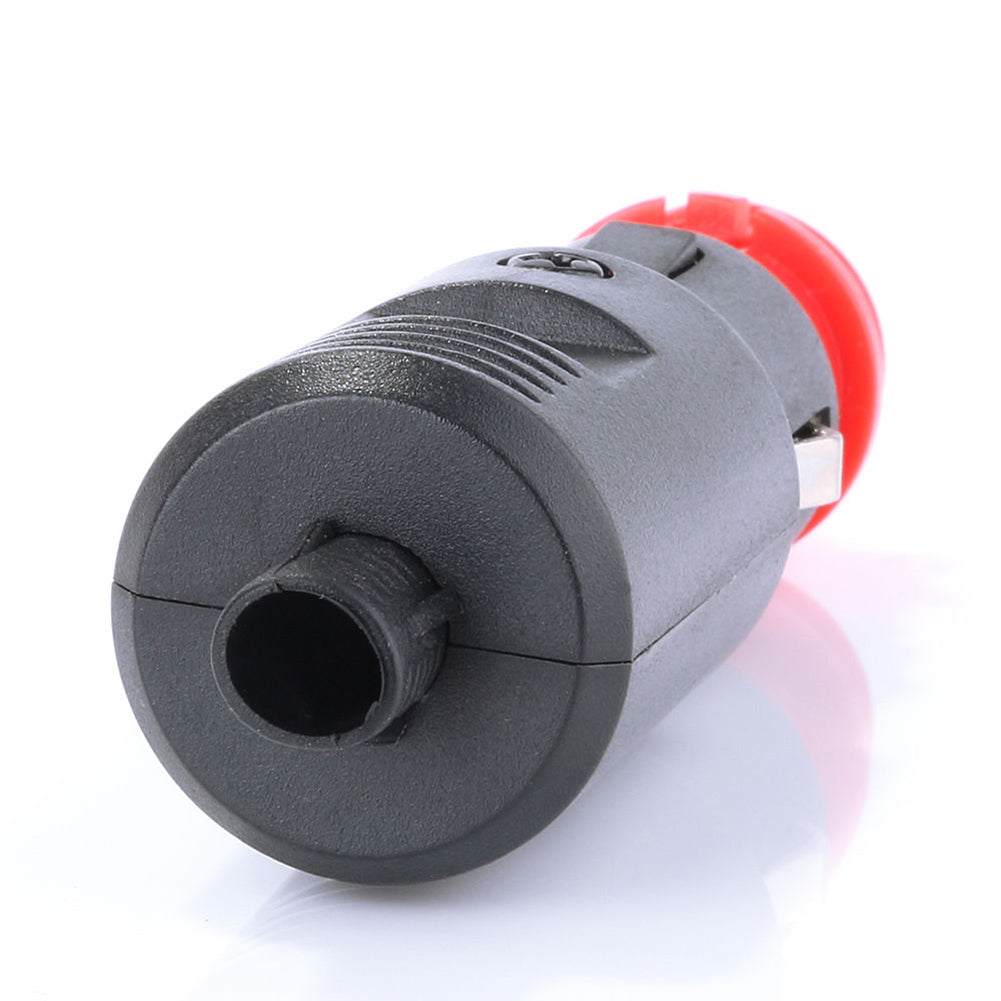 12V-24V Car Cigarette Lighter Power Connection Cigaret Socket Adaptor Male Plug