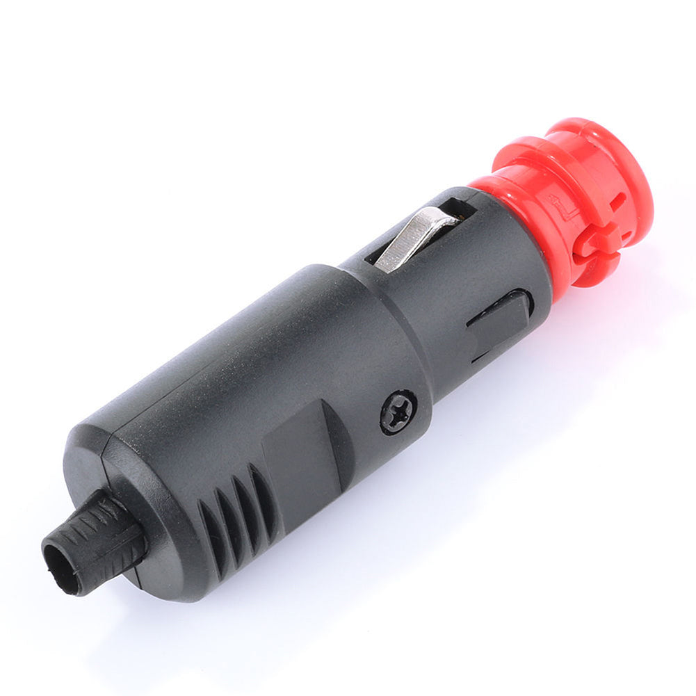 12V-24V Car Cigarette Lighter Power Connection Cigaret Socket Adaptor Male Plug