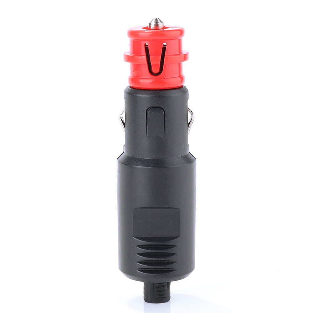 12V-24V Car Cigarette Lighter Power Connection Cigaret Socket Adaptor Male Plug