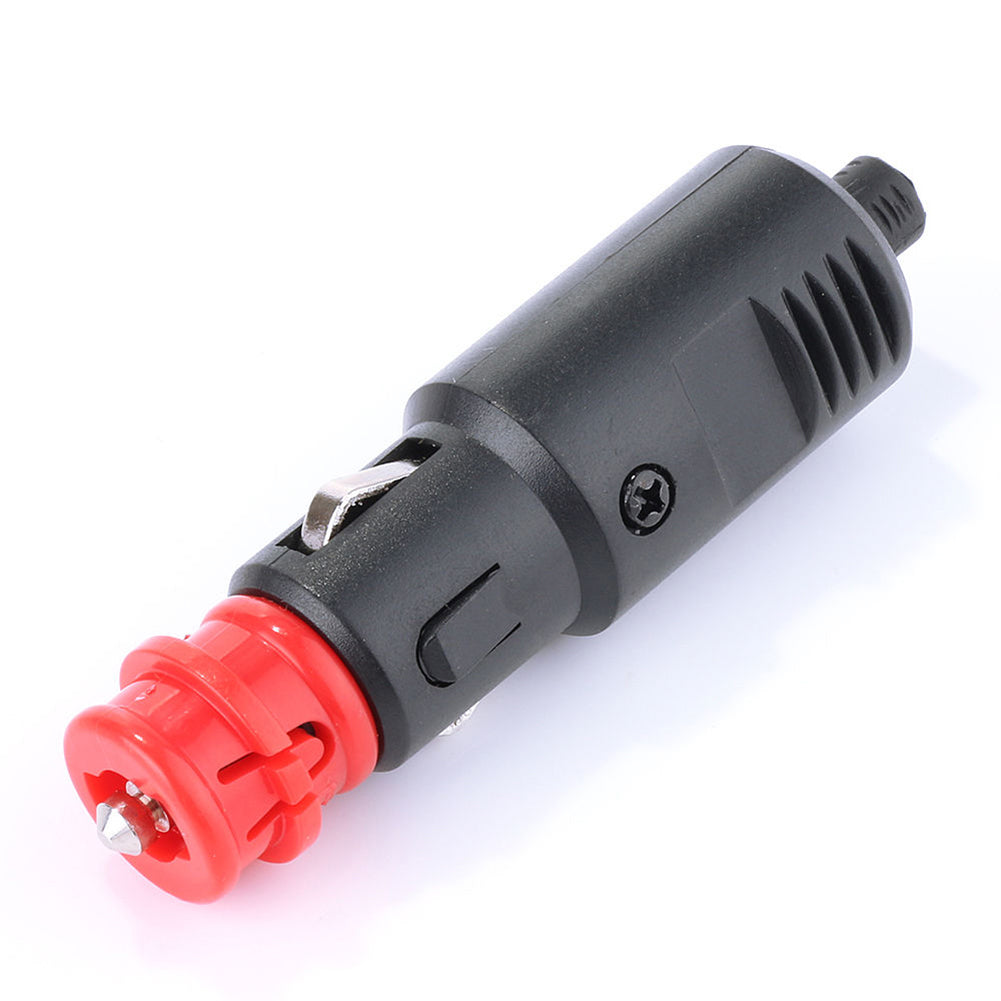 12V-24V Car Cigarette Lighter Power Connection Cigaret Socket Adaptor Male Plug