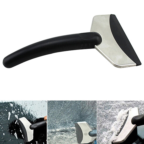 Mini Auto Car Vehicle Snow Ice Shovel Scraper Removal Clean Tool Black
