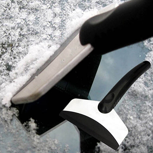 Mini Auto Car Vehicle Snow Ice Shovel Scraper Removal Clean Tool Black
