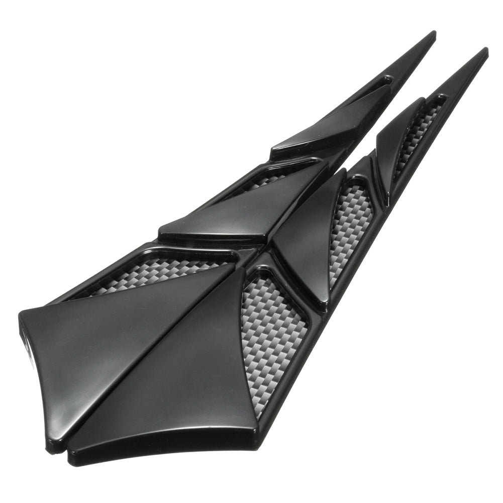 Universal Car Hood Side Air Intake Flow Vent Cover Decorative Sticker Fashion
